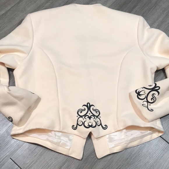 Saddle Ridge Vintage Collection Western Style Cream with Black Detailing size XL - Picture 5 of 13